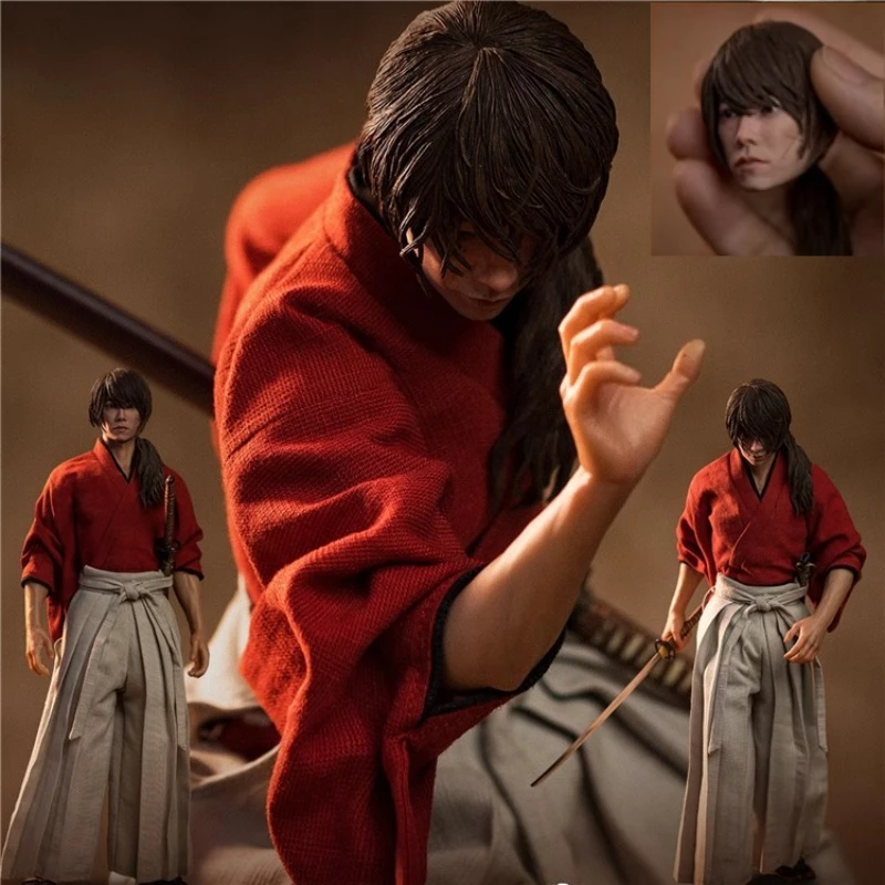 In Stock Soosootoys SST-046 SST046 Himura Kenshin 1/6 12Inch Collectible Action Figure Toys with Box