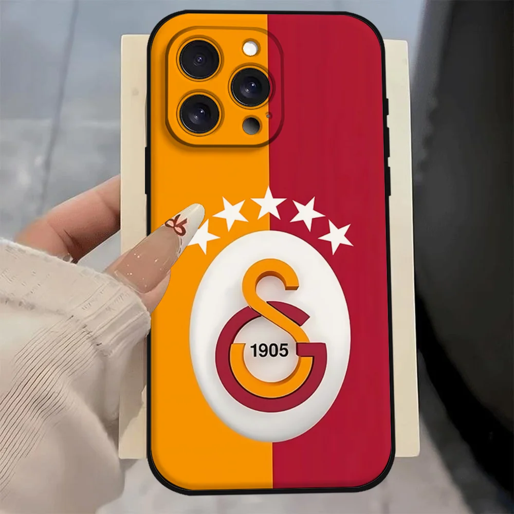 G-Galatasaray-Club حافظة لهاتف آيفون 16e 16 15 14 13 12 11 Pro Max Mini X XR XSMax 8 7 6 6S Plus غطاء خلفي من السيليكون الناعم