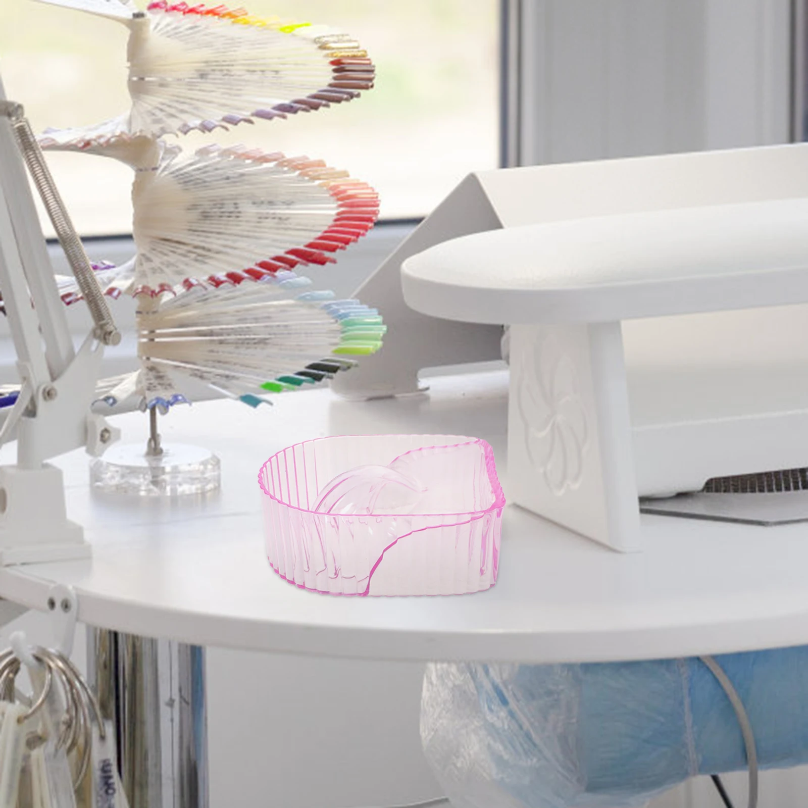 

Clear Manicure Soak Bowl 100Ml Nail Art Soaking Container For Hands Dead Skin Removal Salon Home Use Nail Polish Remover