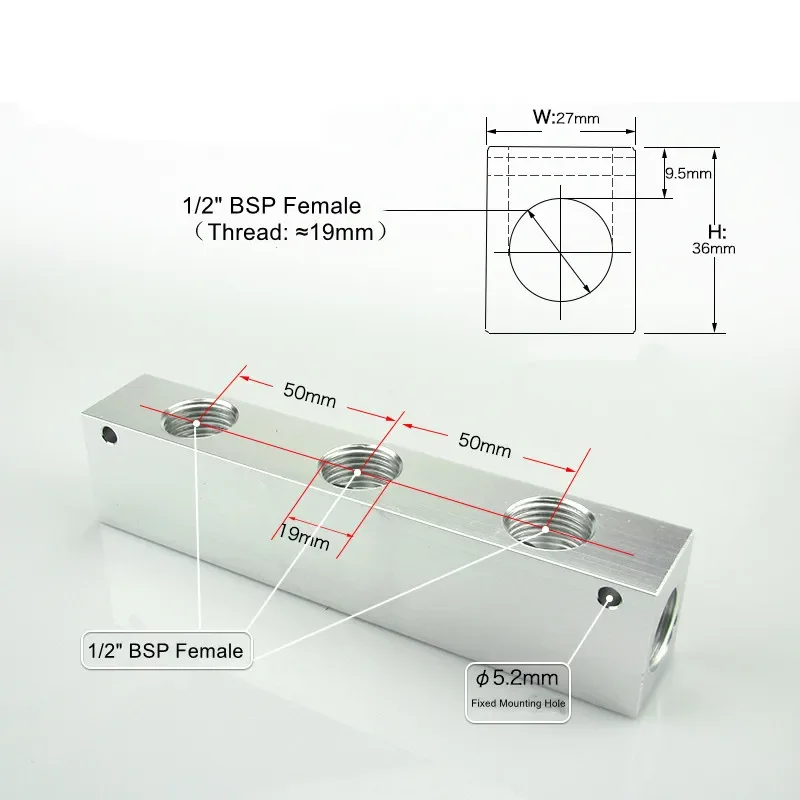 With Brass Ball Valves 1/2