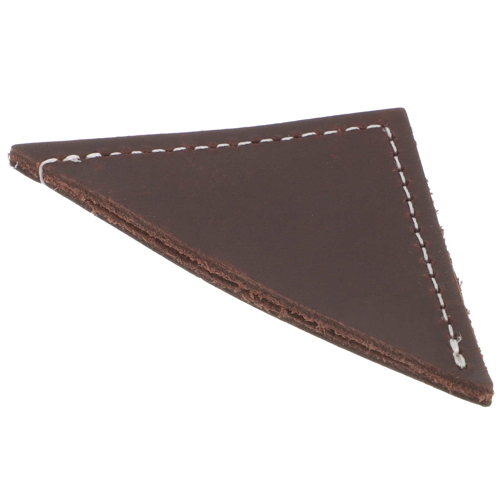 Премиальные треугольные угловые закладки из воловьей кожи, винтажный стиль, аксессуары для студенческих книг, оптовая упаковка, набор закладок для чтения