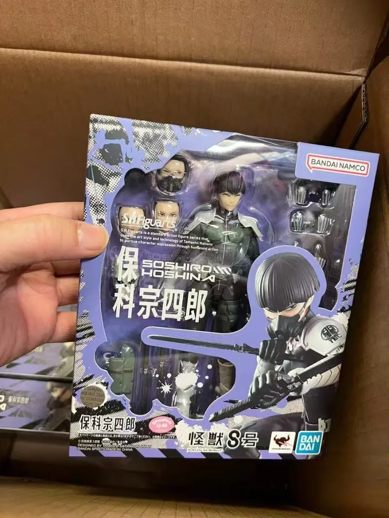 

В наличии оригинальные Bandai Banpresto Kaiju No.8 Soshiro Hoshina аниме фигурки модель игрушки настольный орнамент коллекция подарки