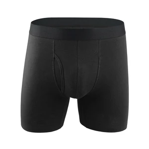 Herrenfamiliendruck Baumwollshorts, langer Manxer für Mann, offene Vorderwäsche, sexy Männerunterwäsche, Shorts 12 Cueca -Verkauf von Herren mit Eröffnung vor dem Vorgang - №3