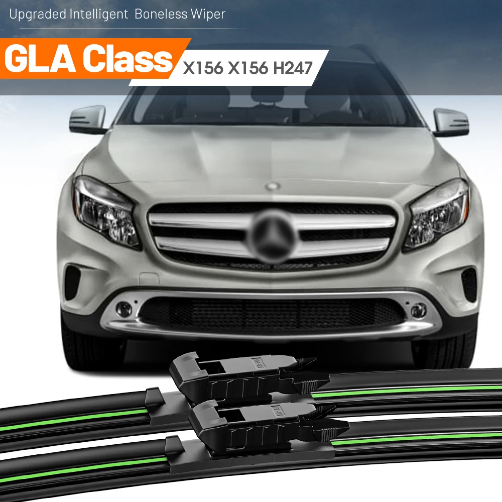 

2pcs For Mercedes Benz GLA Class X156 X156 H247 2013-2023 Front Windshield Wiper Blades Windscreen Window Accessories