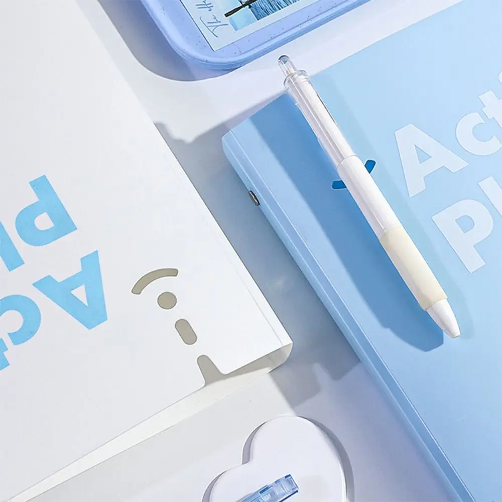 

Simple Straps Design A4 File Folder Hard Cover Loose Leaf Test Paper Storage Binder Detachable Storage Booklet Students