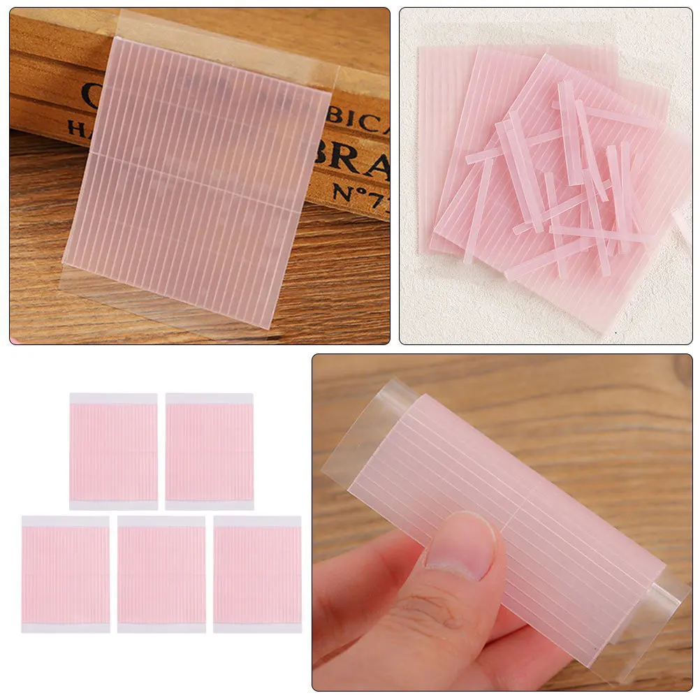 250 قطعة شريط لاصق للجفن المزدوج غير مرئي ملصقات جفن قابلة للتنفس مظهر طبيعي أداة مكياج العين شرائط رفع لقلنسوة متدلية #4