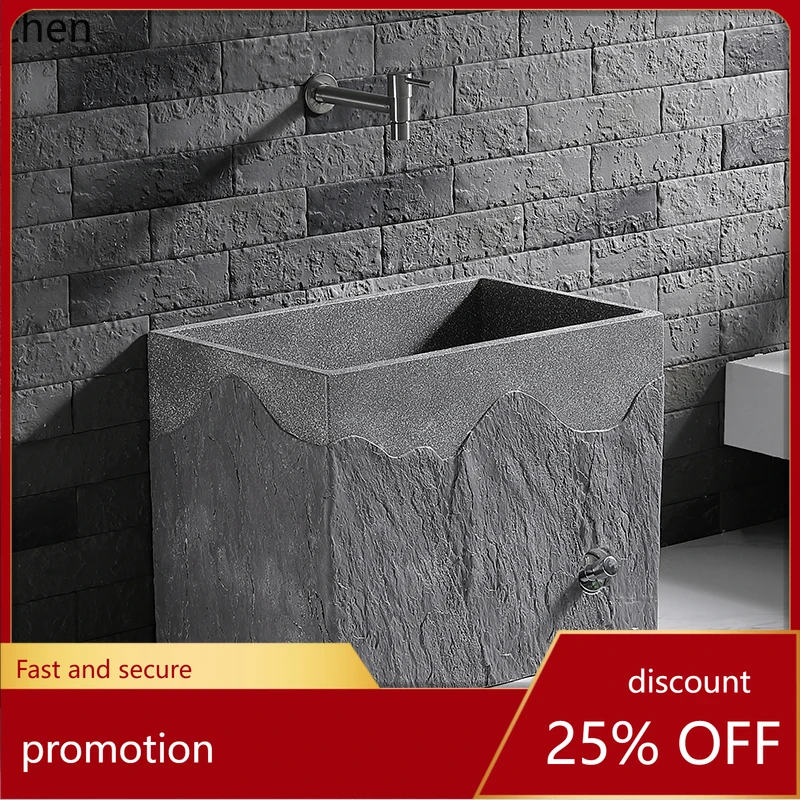 

HT mop pool household balcony bathroom floor-to-ceiling mop pool outdoor garden courtyard villa