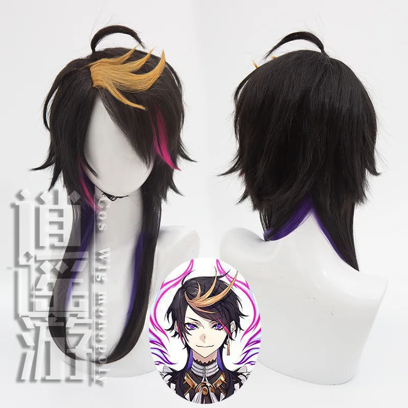 Anime VTuber Hair NOCTYX Vox Akuma Mysta Uki Violeta Ike Cosplay Wigs Eveland Alban Knox Sonny Brisko Petra Gurin Fulgur Ovid