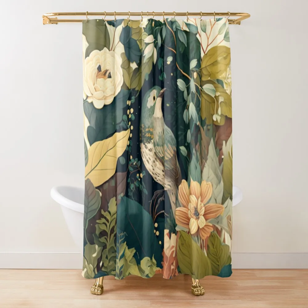 

Secrets of the forest Shower Curtain Bathroom Deco Bathroom Accessory Modern Accessory Bathrooms Cute Shower Curtain