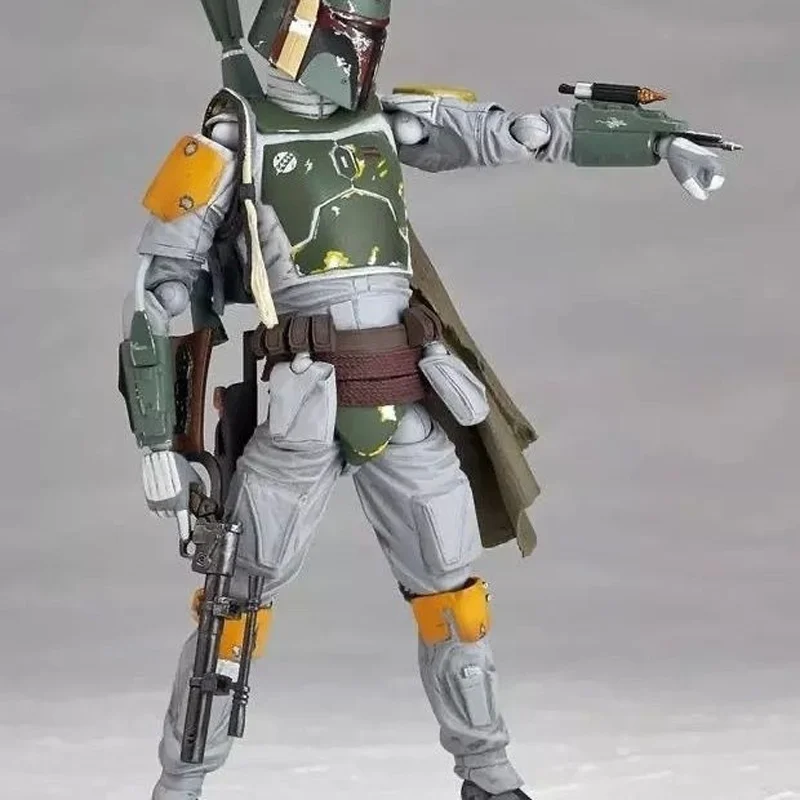 

Star Wars Anime Figure Boba Fett Action Figure Toys for Boys Gifts for Children Collectible Model Ornaments 15cm high pvc