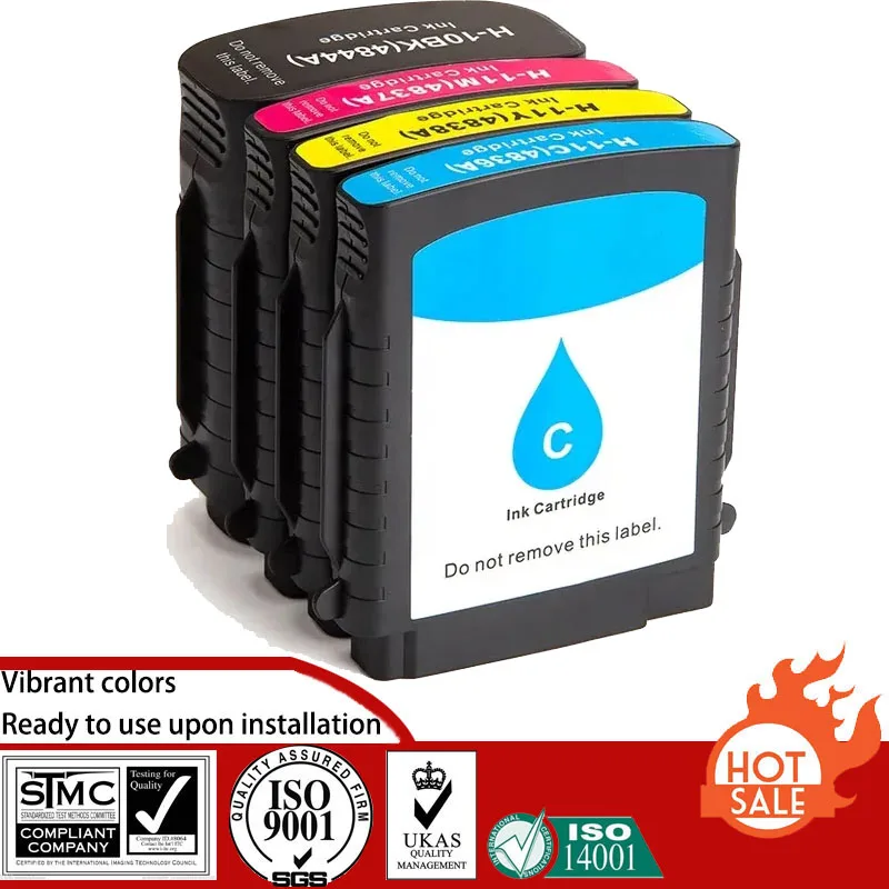 Compatible Ink Cartridge for HP10 HP-10 HP11 HP-11 suit For HP Designjet 100/100plus/110plus/110plus nr/500/500ps/70/800/800ps