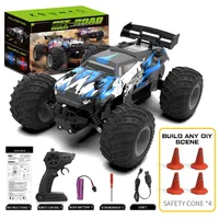 JJRC Q175 Remote Control Car 2.4GHz Double Motors Drive RC Off Road Car with LED Light 1:18 Off-Road Truck Toys Children's gifts