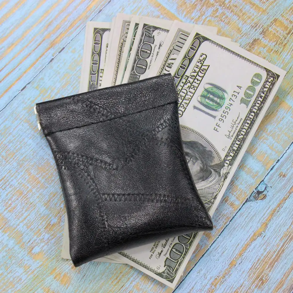 Fashion Leather Lipstick Pouch Key Wallet Coin Purse Short Keys Organizer Bag Jewelry Card Holder Women Bag Carteras Para Mujer