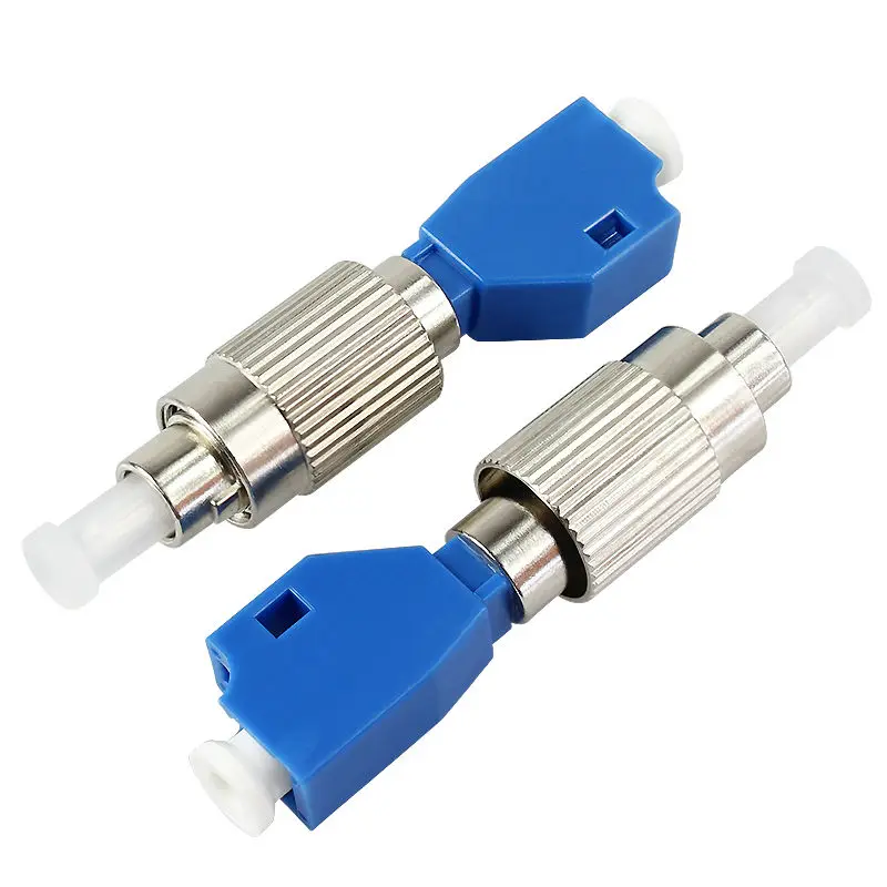 2 Cái/lốc LC/UPC Nữ Đến FC/UPC Nam Lai Adapter Chuyển Đổi Khớp Nối FC-LC SM-9/125 Quang Học ống Nối