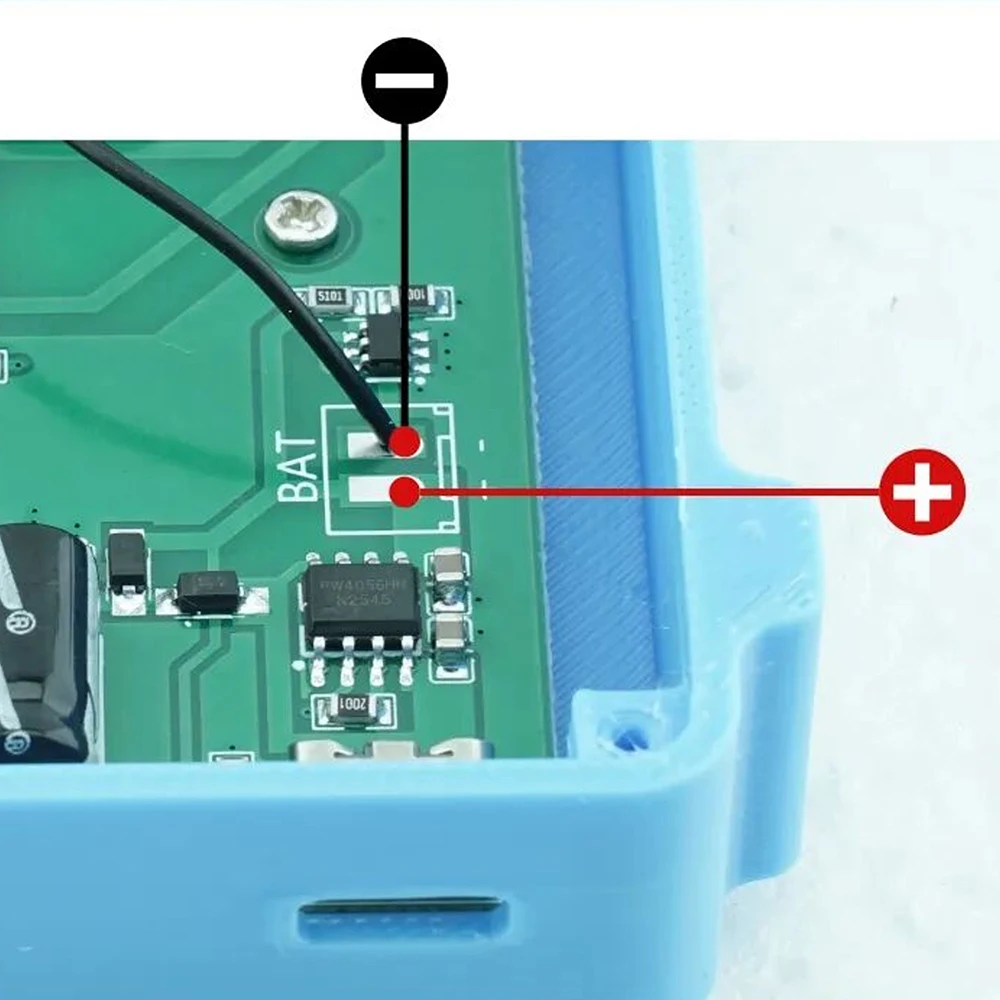 TV607 Spannungs- und Innenwiderstandstester DC5V 1,77-Zoll TFT-Farbdisplay DIY Batterietestgerät 4056 Lademodul AC 4-Draht – Detail 16