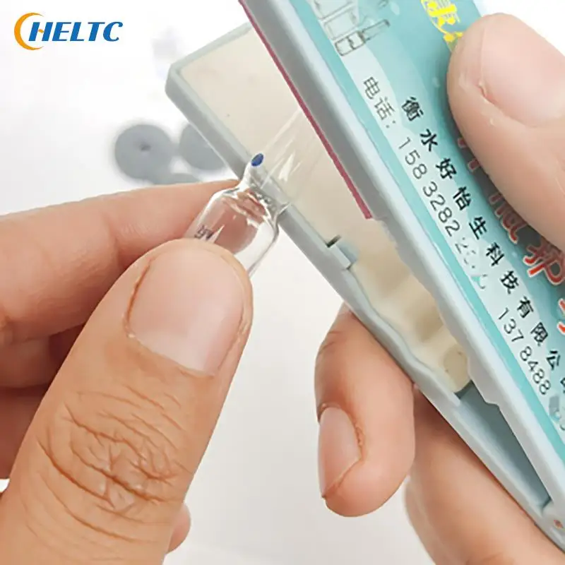 1*Opener Bottle Ampoule Glass Ampule Vial Openers Device Injection Cutting Nurse Doctor Hospital Breaker Diamond Medicine Cutter