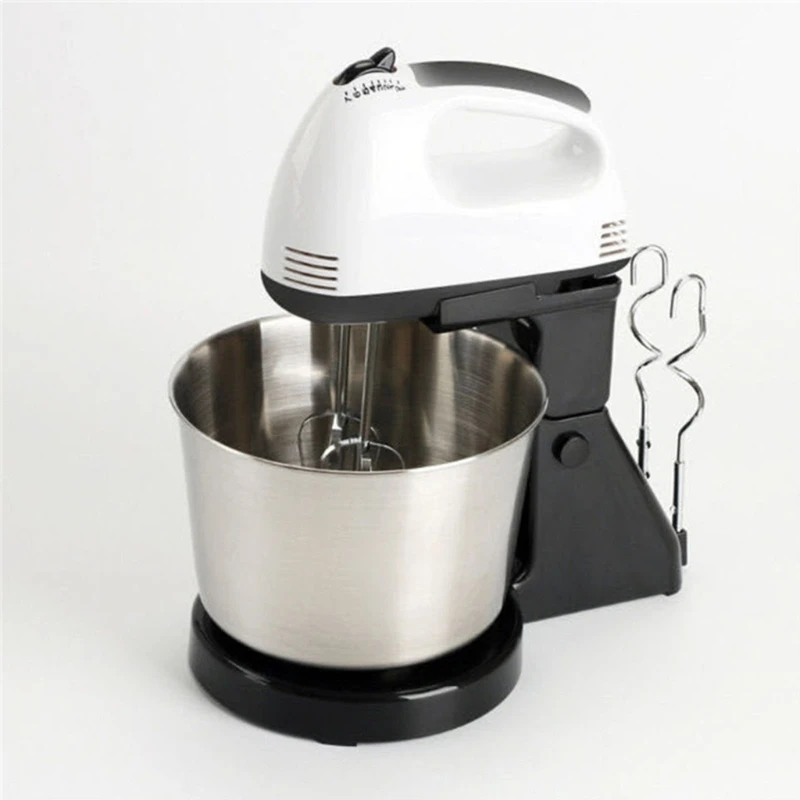 100W Electric Food Stand Mixer Cream Blender Dough Kneading 7 Speed Cake Bread Chef Machine Whisk Eggs Beater 220V Dropshipping