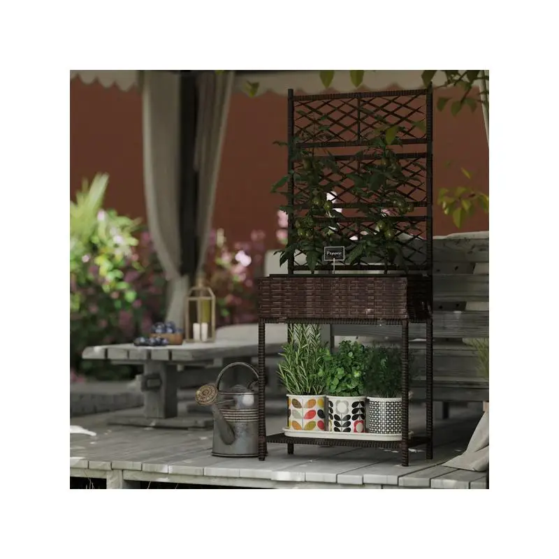 Rattan Plant Stand … - image