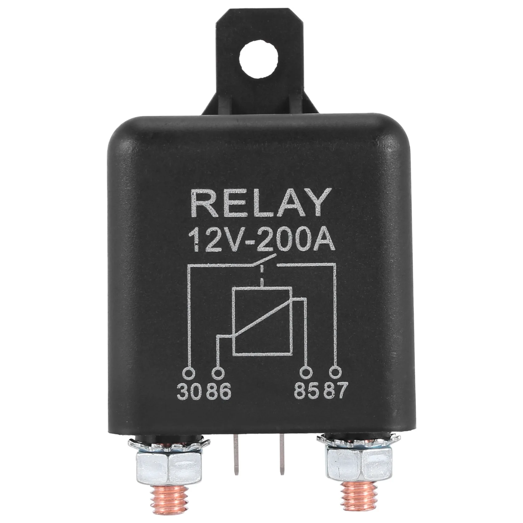 12V 200A Normally Open 4 Pin Relay - Heavy Duty Automotive Marine Split Charge