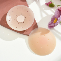 Silicone Nipple Cover Breathable Hollow Reusable Women Bras Breast Petal Strapless Bra Invisible Boob Pads Chest With Box