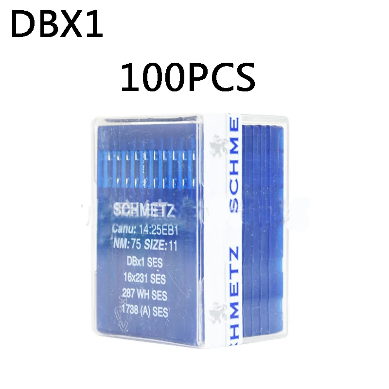 100pcs SCHMETZ DBX1 Industrial Sewing Machine Stainless Steel Needle