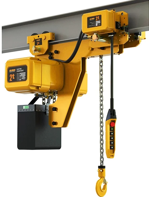 Paranco elettrico M5 da 1 tonnellata 2 tonnellate 3 tonnellate 5 tonnellate Paranco elettrico industriale all'ingrosso Gru a catena ER2 380v 220v Gru a carico pesante