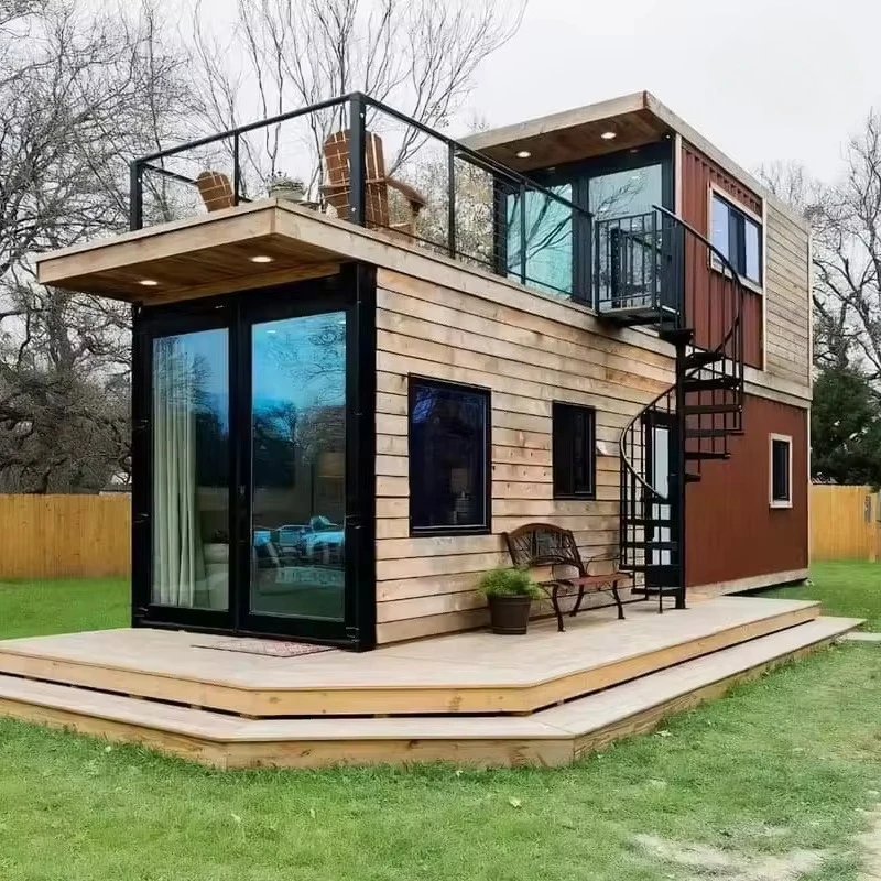 Luxury Portable Prefabricated Expandable Modular Steel Container House Modern Durable Quality Villa Application Low Price