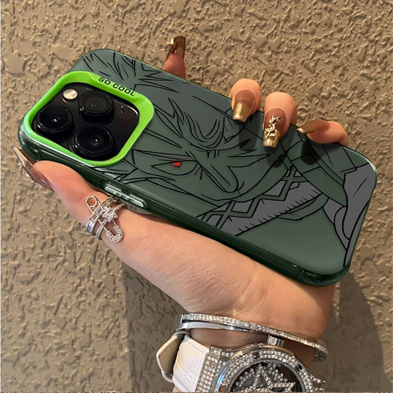 Anime Luffy Zoro Cool Phone Case for Samsung Galaxy S23 S24 S25 S22 Ultra S21 Plus FE A56 A36 A26 5G A16 A06 4G Note 20 Cover