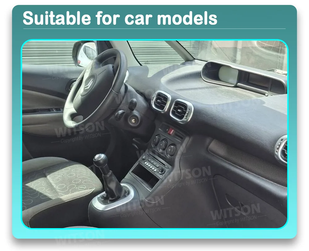 Android 15 Car Radio Multimedia For Citroen C3 Picasso 2005 2006 2007-2017 Car Wireless Carplay 4G Wifi GPS DSP UI Theme Stereo
