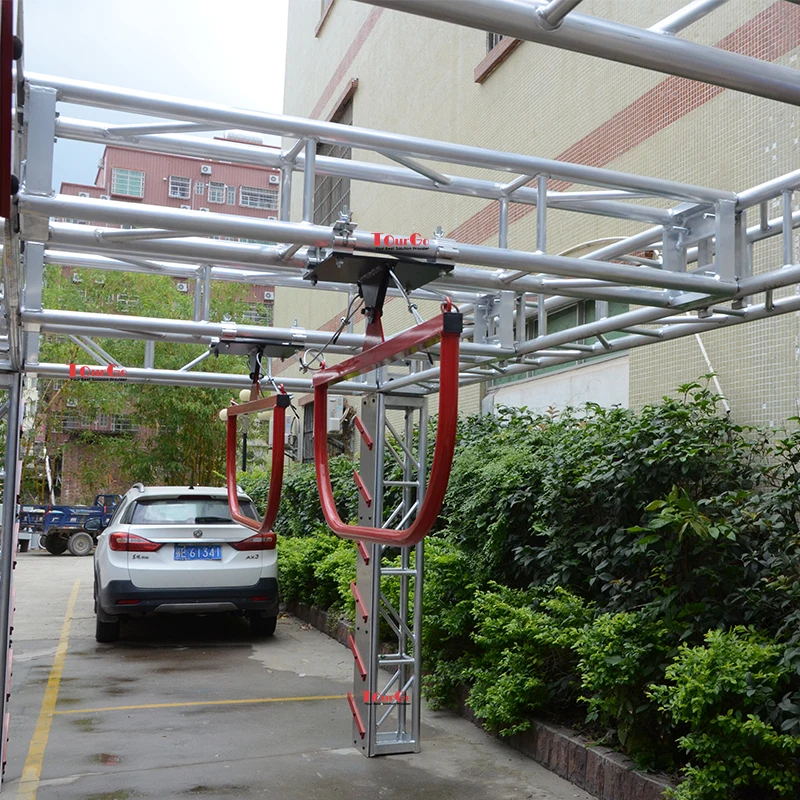 Indoor Outdoor Playground Backyard Gym Training Equipment Tilting Frame American Ninja Warrior Obstacles Course