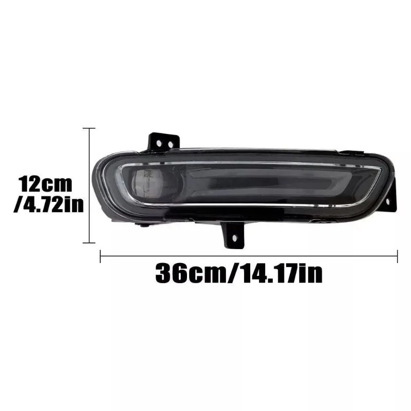 For Jeep Grand Cherokee 17 -21 Left or right Car LED Daytime Running Light Foglight Foglamp DRL Headlights 68273052AC 68273053AC