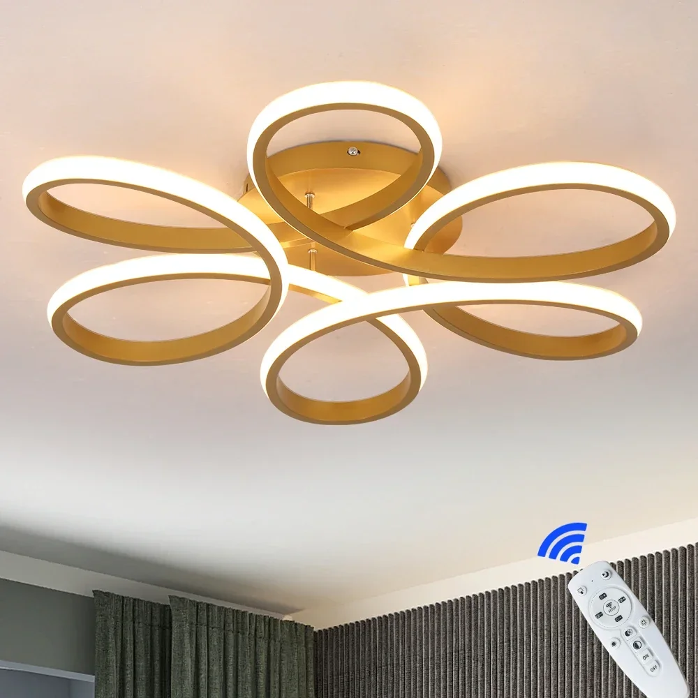 Acrylic Pendant Light Modern Twisted LED Ceiling Lamp Aisle Decor Hanging Fixture Lumina Chandelier Kitchen Dining Room