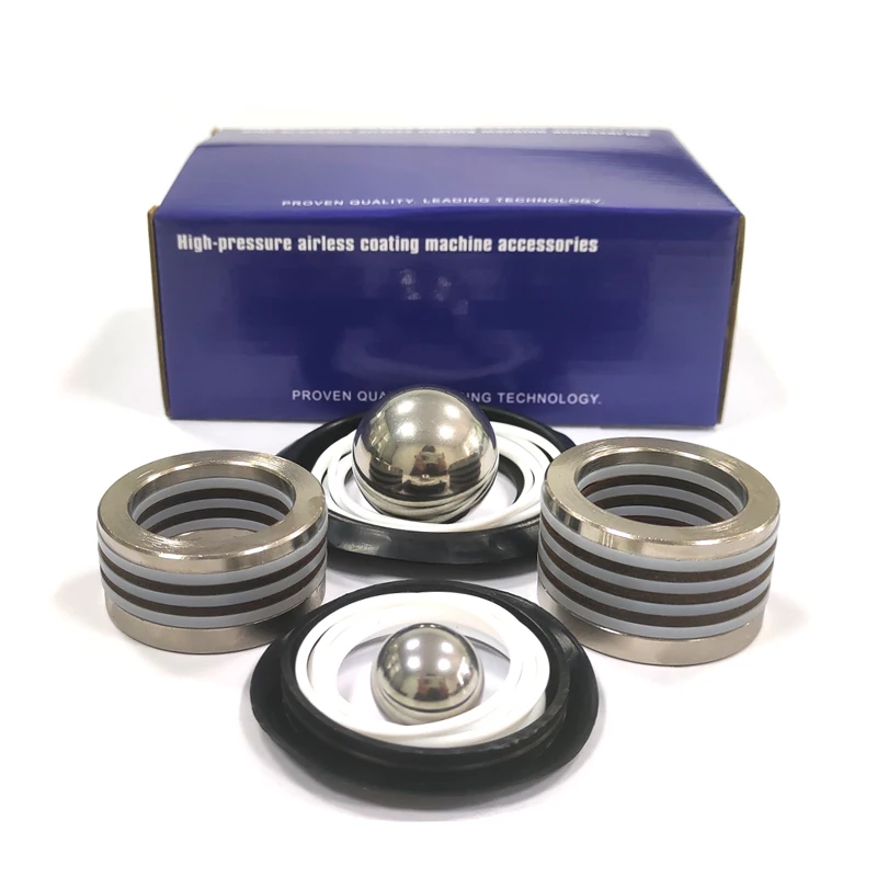 

25D235 Grac X40 X70 180CC KIT REPAIR FULL PE/LTHR Xtreme/King/XP for Pneumatic Airless Spray Pump