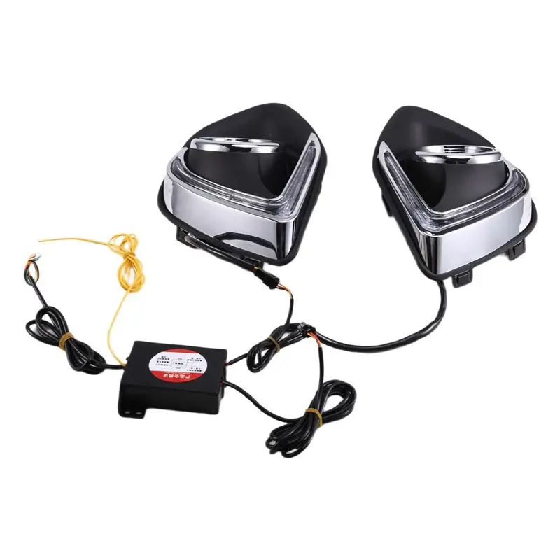 

Waterproof LED DRL Daytime Running Light Fog Head Lamp For Mitsubishi ASX 2013-2015 Car Daylight