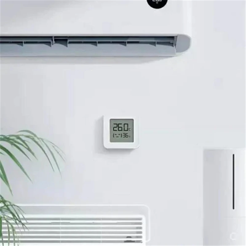 XIAOMI Mijia Bluetooth Thermometer 2 Wireless Smart Electric Digital Hygrometer Thermometer Work with Mijia APP