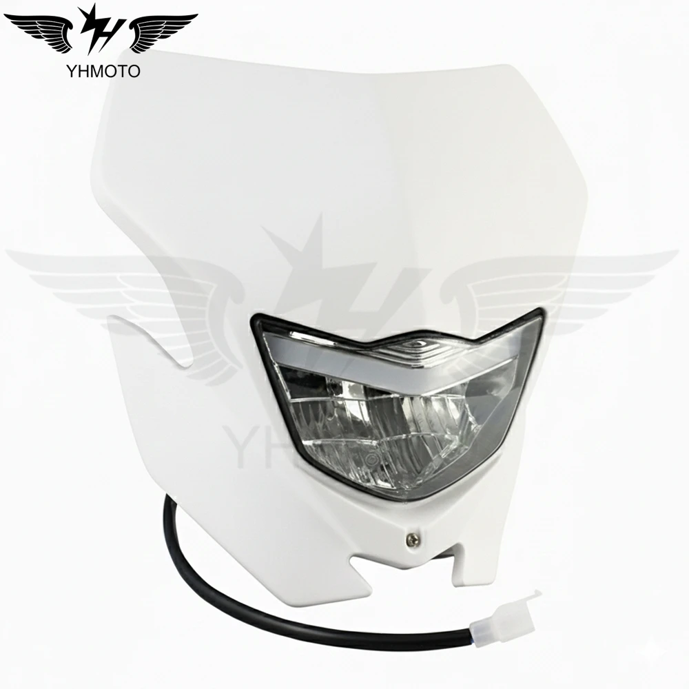 Universal Motorcycle Enduro Headlight For Yamaha WR250R WR250F TTR 225 230 YZ 250/400/450 MX Dirt Bike Motocross Supermoto - view 4