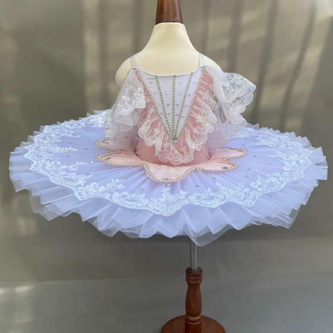 

Professional Ballet Tutu Adult Girls Women Swan Lake Ballet Dance Clothes Adult Pancake Ballerina Costumes Dress Competition