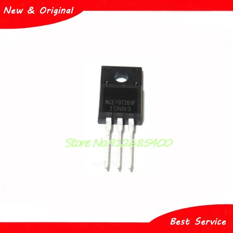 10 Pcs/Lot NCE65T260F NCE70T260F TO-220F New and Original In Stock