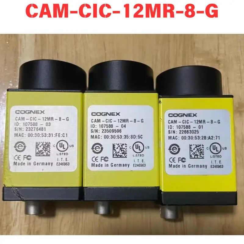 

Used CAM-CIC-12MR-8-G Industrial cameras Functional test OK