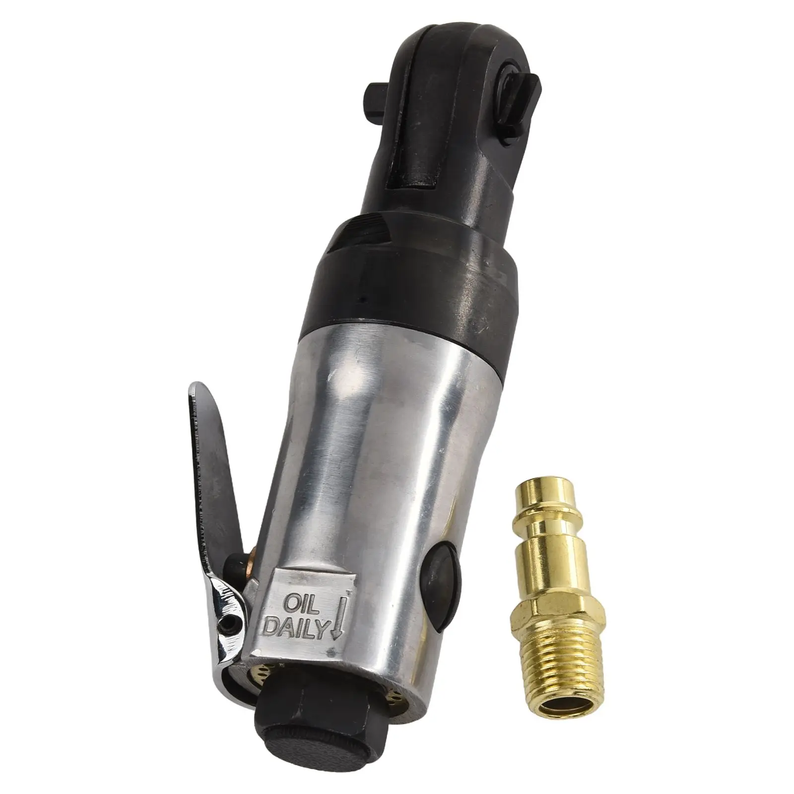 

Compressed Air Ratchet Wrench 0.9lbs 0.42kg Pneumatic Ratchet Wrench Compact Size Design 1 4 Inch Intake Joint