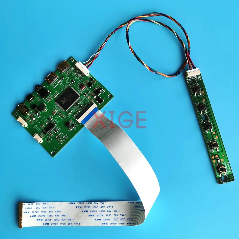 

For NV156FHM-NX5/NY4/NY5 15.6" Micro USB 2Mini-HDMI EDP 40-Pin 1920x1080 Laptop Display Controller Driver Board DIY Kit