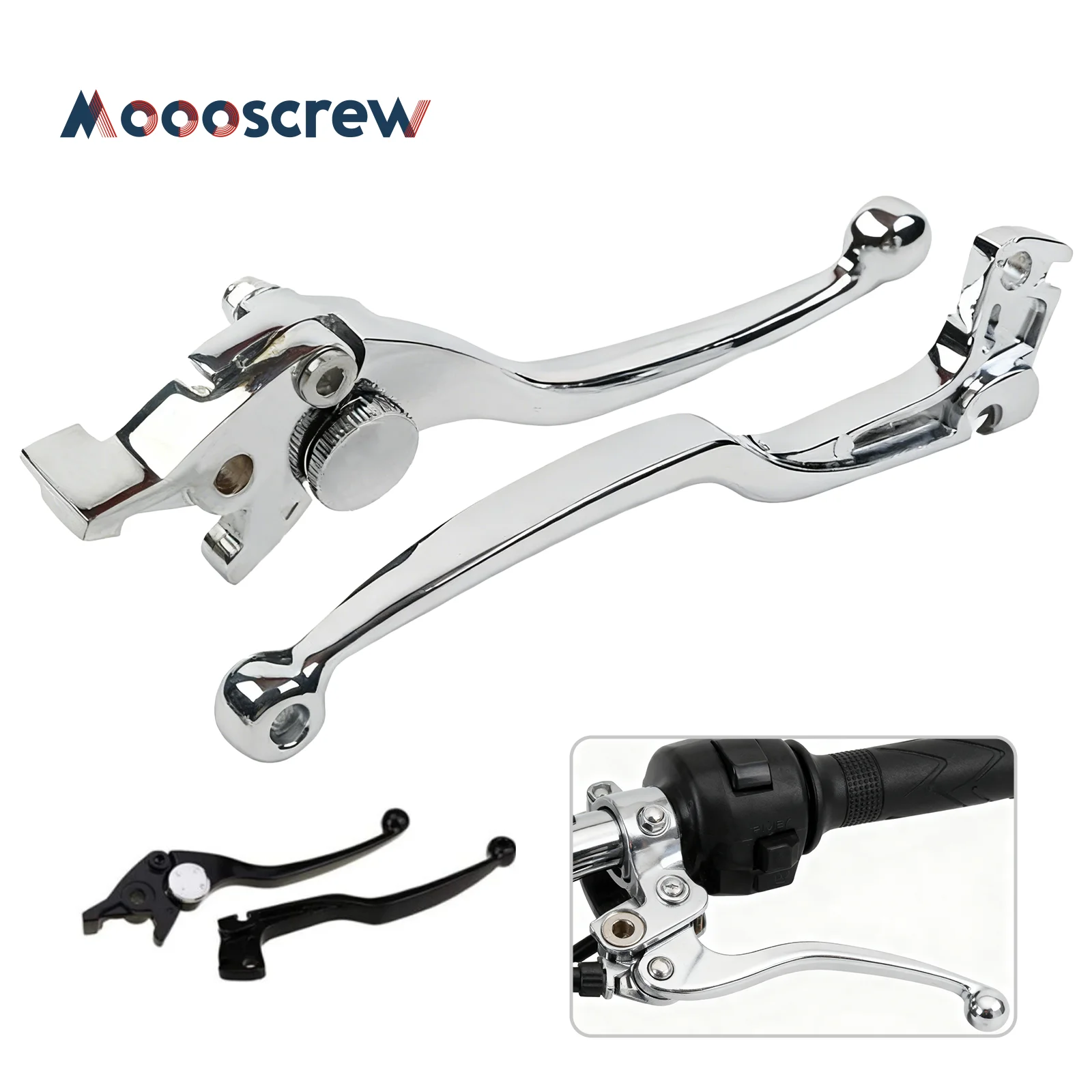 

Motorcycle Adjustable Clutch Brake Lever Set for Suzuki SV650 SV650S GSX600F GSX750F | CNC Aluminum Motorbike Folding