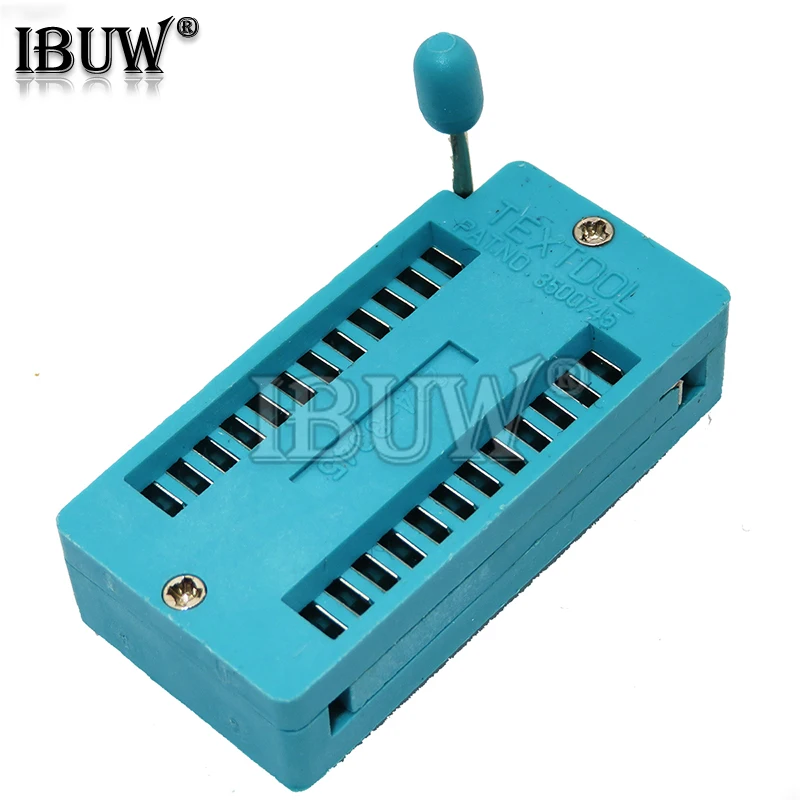 DAOKAI Universal ZIF Dip Teste Bausatz, IC Test Socket 14/16/28/40-polig 2, 54-mm-Raster, für Mikrocontroller, IC-Chips, Breadboards, Programm-ICs, Upgrade-Leiterplatte – 6er-Pack