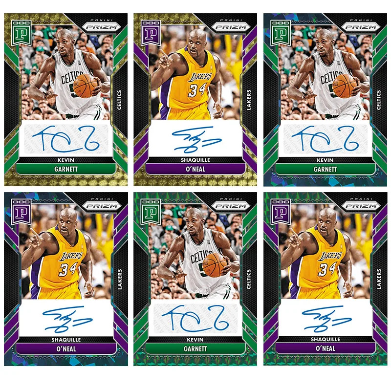 Panini 2021, баскетбольная карта с автографом Prizm, убийца, обеденные коллекционные карты, подарок на Рождество, день рождения, детские игрушки