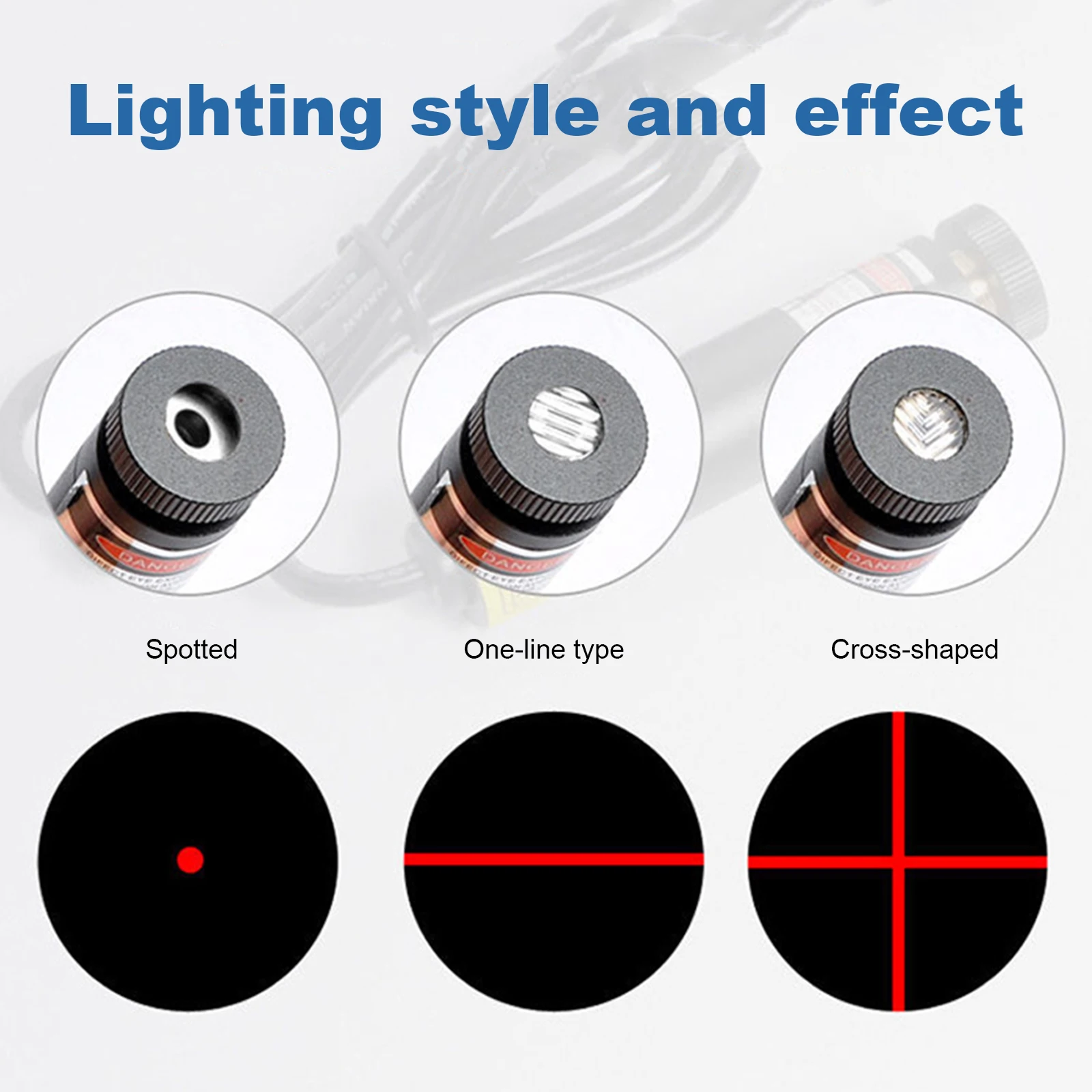 

Магнитный светильник для позиционирования с красными точками/линиями/крестами для точного шитья без помощи рук