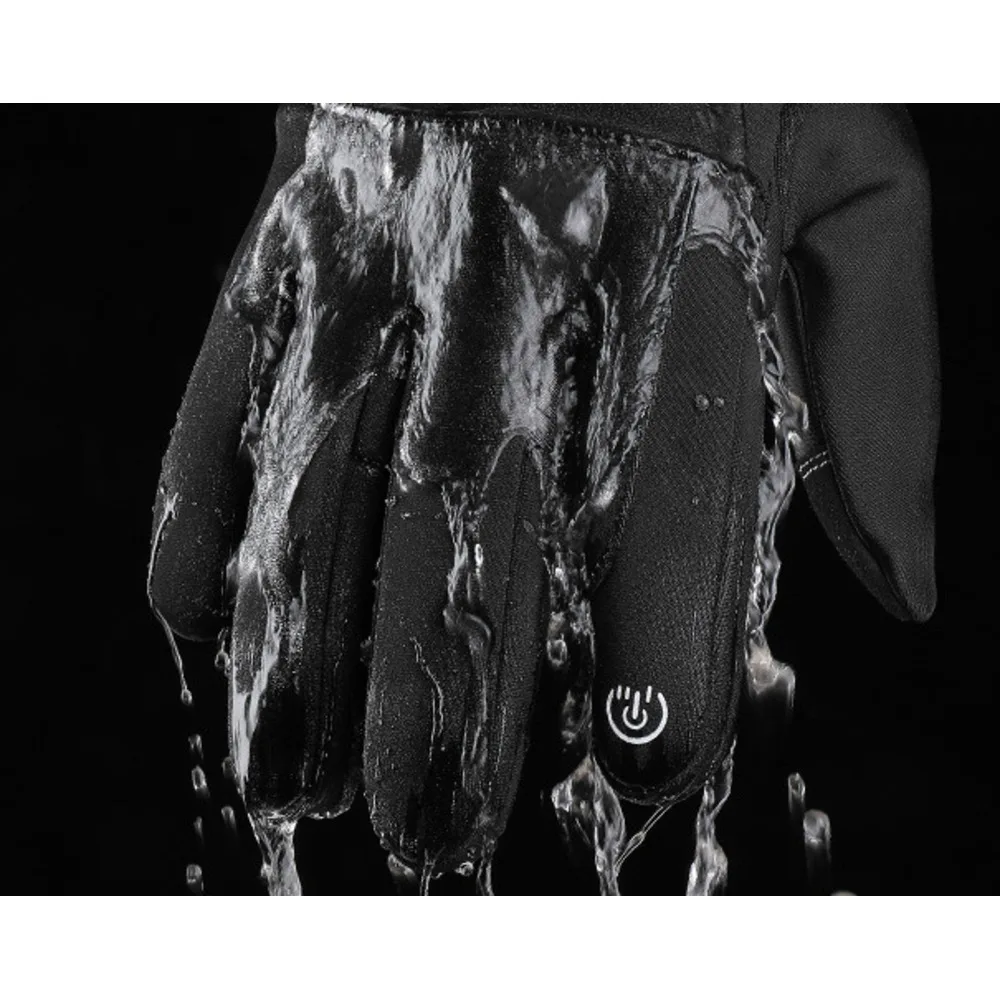 Gants chauds en velours pour écran tactile, coupe-vent, imperméables et pour sports d'hiver pour hommes, cyclisme en plein air 2024_voghion.com