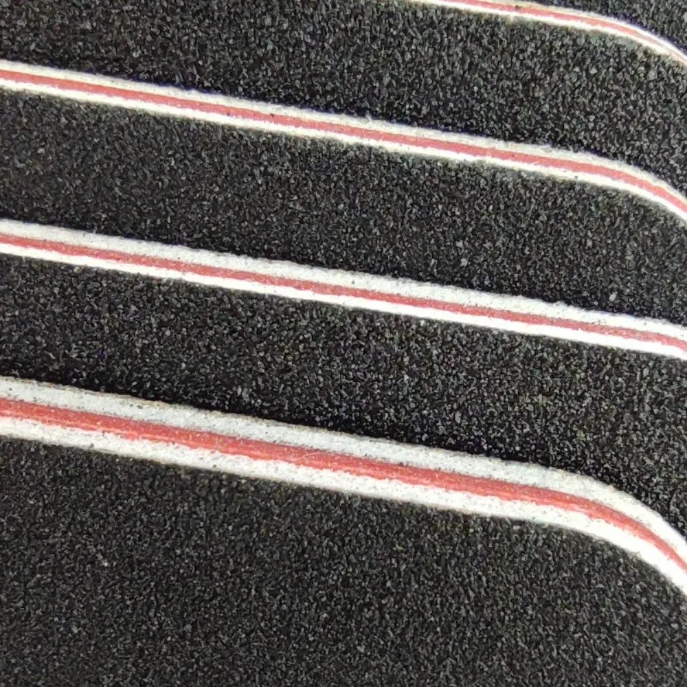 RHJB 25 Stück schwarze Nagelfeilen und Puffer mit Körnung 100/180, professionelles doppelseitiges Schmirgelbretter, Maniküre-Werkzeug für Acrylnägel – Detail 6