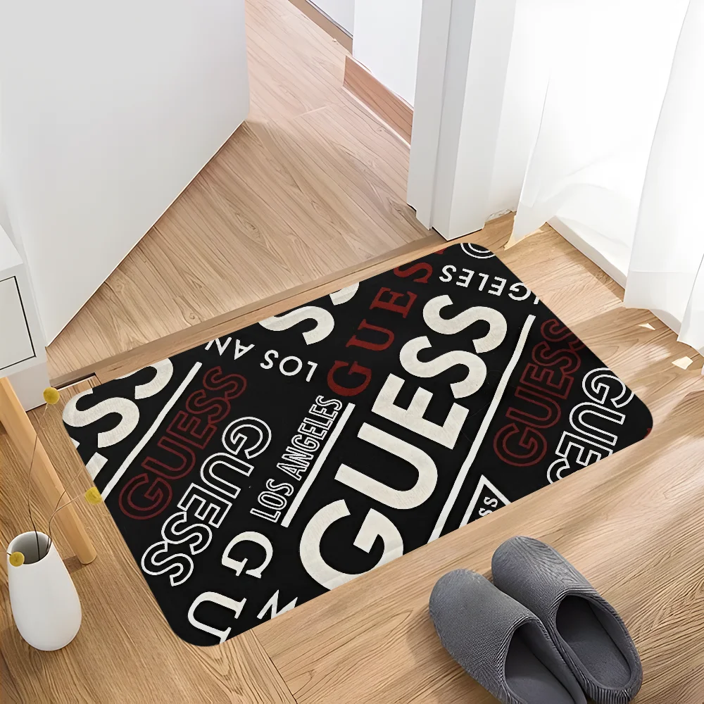 G_guessS logo Bath Mat Nordic Style Home Doormat Bathroom-Toilet Mats Bedroom Welcome Doormat