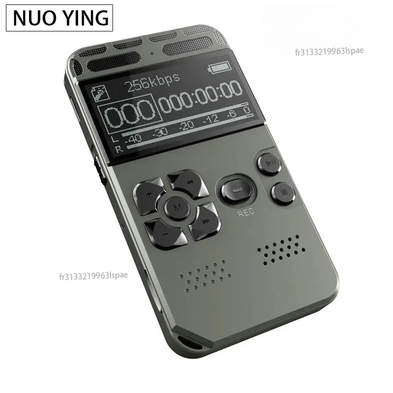 Enregistreur vocal numérique miniature professionnel, contrôle intelligent du son, réduction du bruit, HD HIFI, lecteur de musique MP3, carte TF 64G extensible