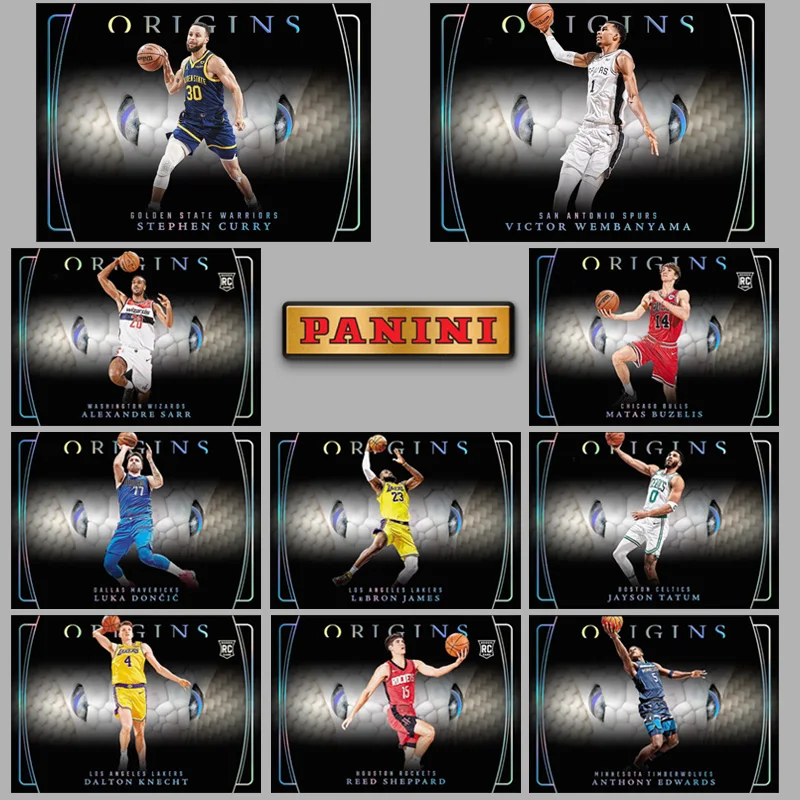 

Panini 2025 Nba Белые Змеиные Глаза Уembanyama Doncic Curry James Diy Домашние Баскетбольные Звездные Коллекционные Карты Подарочная Коллекция